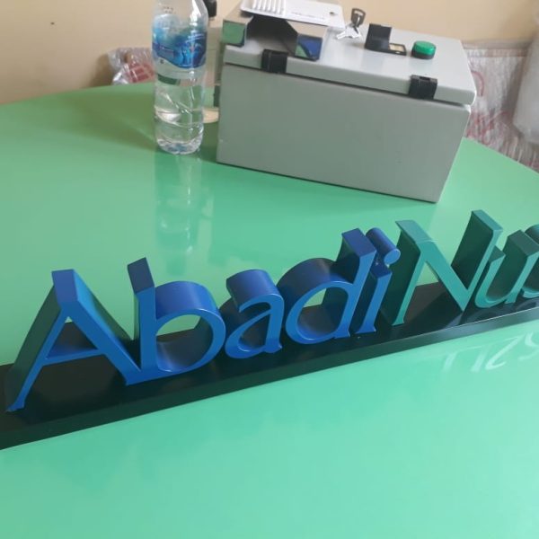 Abadi Nusa Letter Sign